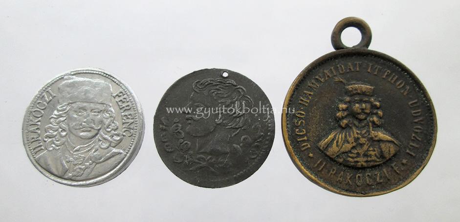 II. R�k�czi Ferenc �rem LOT 3 db
